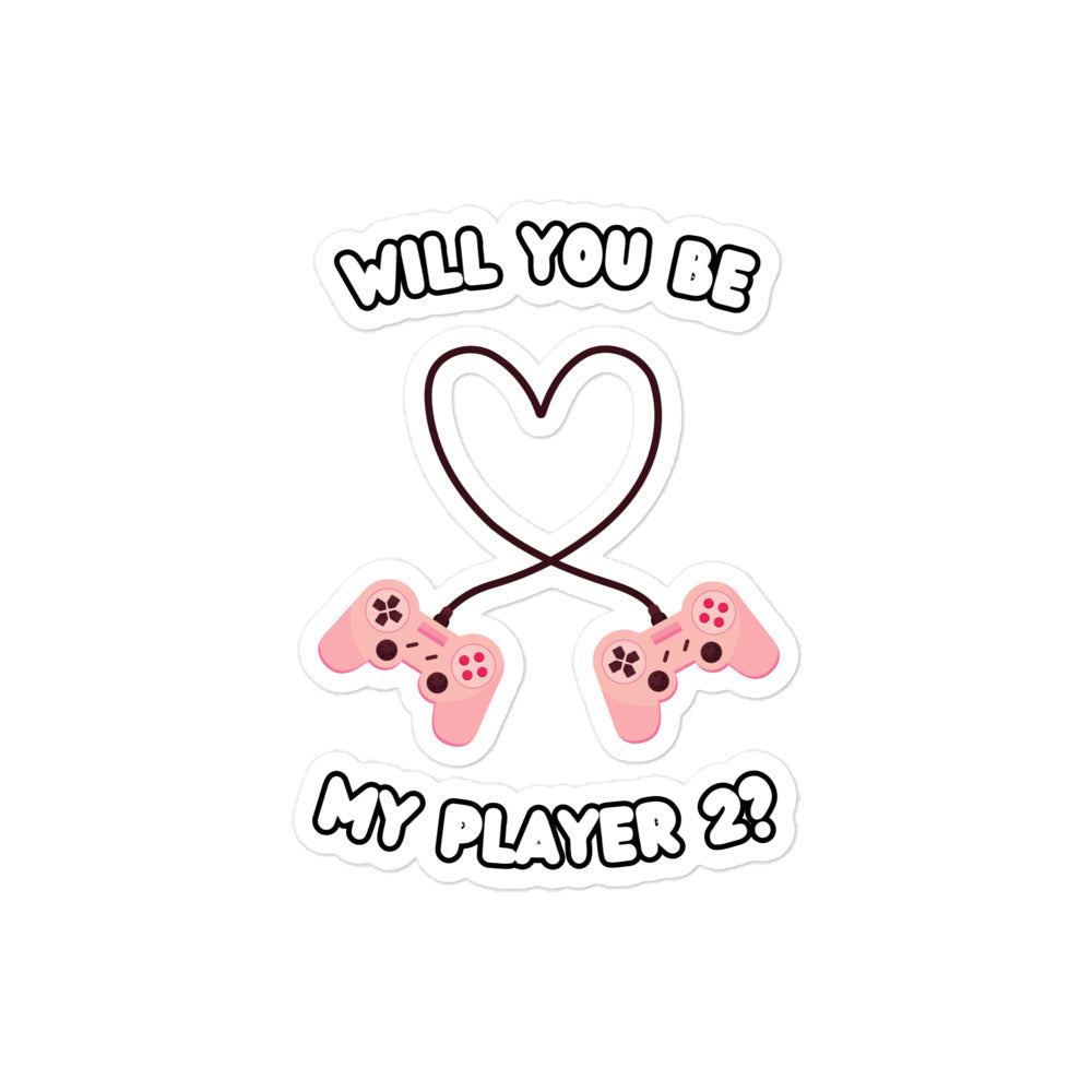 Be My Player 2 Sticker
