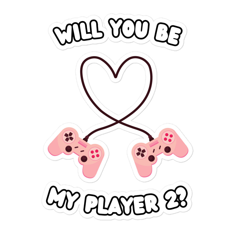 Be My Player 2 Sticker